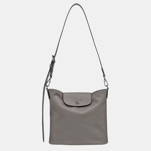 Longchamp Le Pliage Xtra M Shoulder Bag in Turtledove - Leather NEW